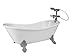 18 Inch Doll Bathtub with Shower Made by Sophia's, Fits American Girl Doll Furniture, Plush Animals & More! 18 Inch Doll Furniture Bathtub
