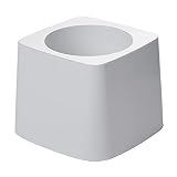 Rubbermaid FG631100 White 5-Inch Toilet Bowl Brush Holder for FG6310 Brush