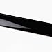 Universal Gloss Moulding Decoration Strip Trim Car Body Protect Black PVC Soft Plastic 30mm Width 20ft