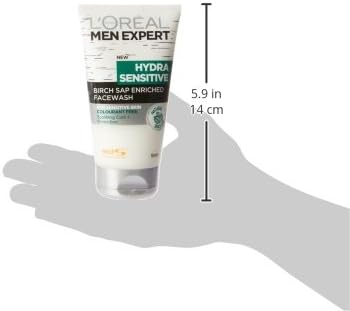 loreal sensitive face wash