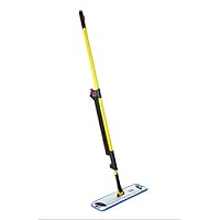 Rubbermaid Commercial 1835528 Pulse Microfiber Floor Cleaning System, Handle with Single-Sided Mop Frame,