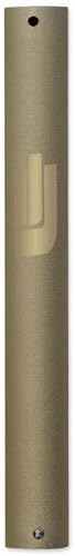 Curved and Sandblasted Beige 7" Mezuzah Holder