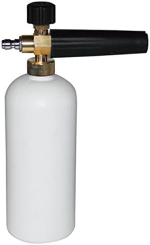Car adjustable Foam Wash Gun,OKGOOD Car Wash gun 1L Bottle Pressure Washer Cannon Snow Foam Lance With 1/4" Quick Connector