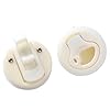 Amarine-made-White-2-Flush-Pull-Slam-Latch-for-Boat-Deck-Hatch-14-Door-Locking-Style