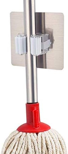 ONEPEARL(LABEL) Magic Sticker Series Self Adhesive Multifunction Wall Mounted Mop Broom Holder