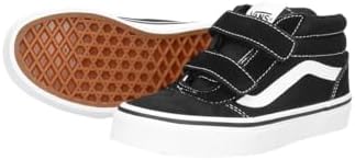 Ward Mid V, Zapatillas para Unisex niños, (Suede/Canvas) black/white, 38 EU