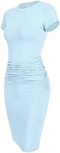 sachin and babi light blue dress Long Sleeve Short Casual Royal Blue Dress– PromGirl main image 1