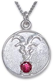 Sterling Silver Pendant Zodiac Capricorn