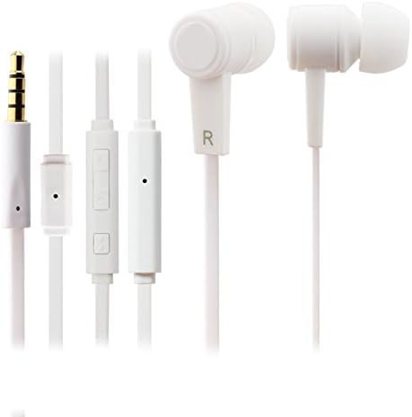 EP152 Wired Earbuds with Microphone Volume Control Compatible Samsung S6 S7 S8+ (2 Months Return_Refund for Quality Issue)