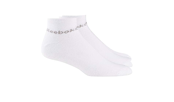 Reebok Active Core Ankle Socks 3 Pairs - White | Reebok Norway