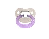 NUK  Translucent Pacifier (0-6m) 2pk Silicone, Girl Colors
