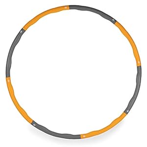 Phoenix-Fitness-11kg-Weighted-Foam-Padded-Fitness-Hula-Hoop-Ring-Wave-Groove-Design-for-Core-Balance-and-Strengthening-96cm Phoenix Fitness Weighted Hula Hoops for Adults Fitness & Weight Loss Fitness Hula Hoop Ring Core Strength & Exercise 8…