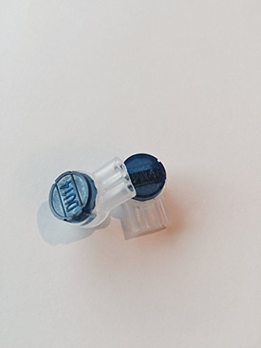 Ag Cables Ur2 Wire Connector Scotchlok Idc Butt Connector, 100 Piece, Blue (760999031477)