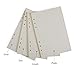 A5 Planner Inserts Filler Paper 6-Ring Lined Paper For Loose-Leaf Binders Journal Notebook Diary 80 Pages 8.27