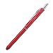 OHTO - MULTI-SLIM4 Multi-Function Pen-Red (0.5mm Pencil, 0.7mm Pens) - Writing Color: Lead, Black, Red, Blue