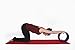 Stretching Yoga Wheel - Supports Warm Ups, Poses, Backbends - Extra Wide Dharma Wheel Prop With Double Sided Padding For Maximum Comfort and Support - Use At Home, Gym or Studio - From Clever Yoga