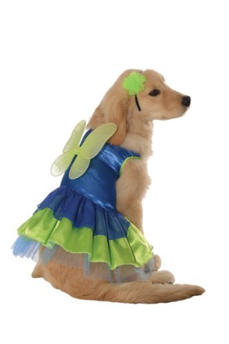 Rubie's Pet Costume, X-Small, Green and Blue Fairy