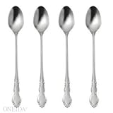 Oneida Flatware - PF Dover Iced Tea Spoons, Set of 4