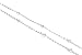 Mini Tree Eyeglass Chains for Women Beaded Reading Glasses Cords Sunglasses Holder Strap Lanyards Eyewear Retainer (Silver)