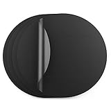 LauKingdom Grill Mat, Grill Mats 100% Non Stick-Set of 5 Heavy Duty BBQ Grill Mats, Reusable and Safe,Easy to Clean, for Electric Grill or More