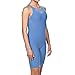 Arena Powerskin R-EVO One Women's Open Back Racing Swimsuit, Blue/Powder Pink, 26
