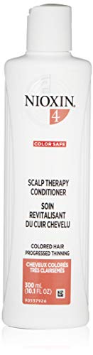Nioxin System 4 Scalp Therapy Conditioner, Peppermint Oil, 10.1 oz.