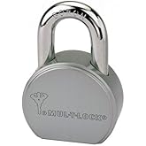 Mul-T-Lock Junior TSR Heavy Duty Round Body Padlock - Non Key Retaining- 7/16" Shackle (1" Inch Clearance)