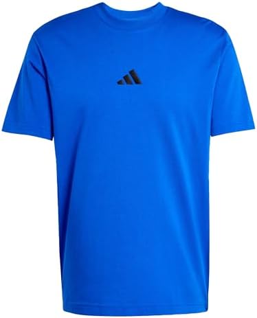 Uomo Essentials Small Logo Single Jersey Shirt, Team Royal Blue/Black, S