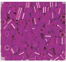 Game / Play Magenta Perler Beads 1000 Per Package, patterns, beads, designs, pictures, pony, plastic, paper Toy / Child / Kid