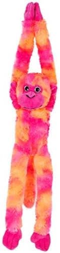Toyland® 20 Inch (50cm) Long Arms & Legs Monkey - With Grip Together Hands (PINK & ORANGE)