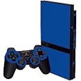 Ocean Blue - Vinyl Decal Mod Skin Kit by System Skins - Compatible with PlayStation 2 Slim Console