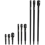 EPAuto Impact Flip Socket Set – 6-teilig, 1/2 Zoll Antrieb, Für Radmuttern
