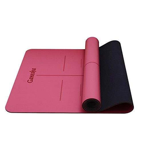 Ganesha Eco-Friendly Yoga Mat With Recyclable Non-Slip and Durable 6mm(1/4\