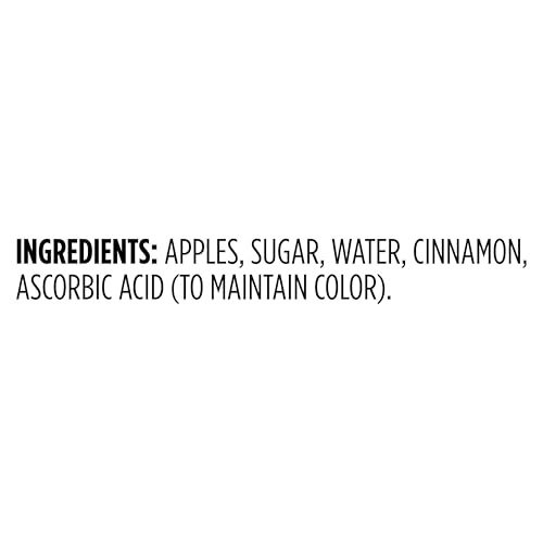 AMAZON GROCERY, CINNAMON APPLE SAUCE, 4 OZ, PACK OF 6 (PREVIOUSLY HAPPY BELLY, PACKAGING MAY VARY)