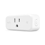 eufy Smart Plug by Anker, No Hub Required, Works With Amazon Alexa and the Google Assistant, Wi-Fi Enabled, White, Set Schedules, Countdown Timer, Control Remotely, Away Mode (1 pack)