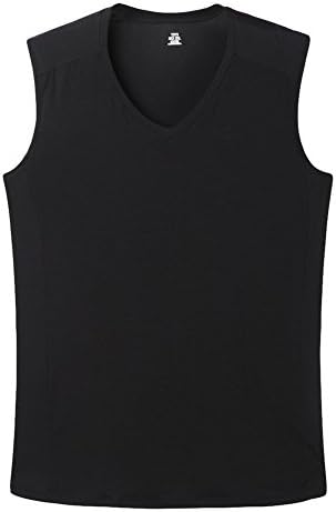 Y2Y2 Mens Modal Undershirts Big and Tall Tank Top V-Neck Muscle Tee Shirt