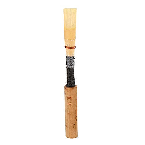 Oboe Reeds Cork Reed,Strength Medium Soft Hand made Oboe Reed with Plastic Case/Tube for Beginners Oboe Accessories (1Pc)