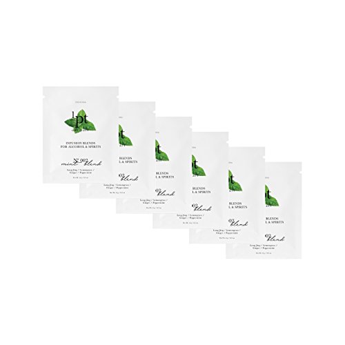 Teroforma 1PT Infusion Blends - Spirit & Alcohol Flavor Infuser Packets for Home Infusion, Party Pack 48g (Mint)