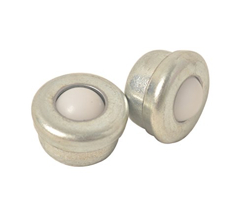 TOMUM Set of 8pcs CY-8H Mini Nylon Ball Transfer Bearing Unit Table Conveyor Roller Ball for Transmission, Furniture, Wheelchair