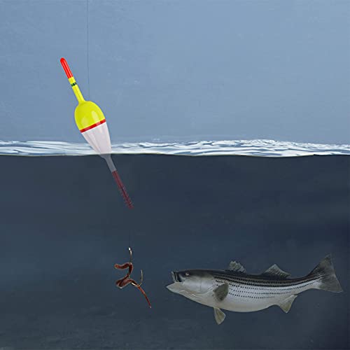 AGOOL Fishing Bobbers Balsa Wood Fishing Floats and Bobbers Spring