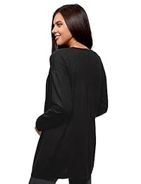 oodji Ultra - Chaqueta de punto sin cierre para mujer
