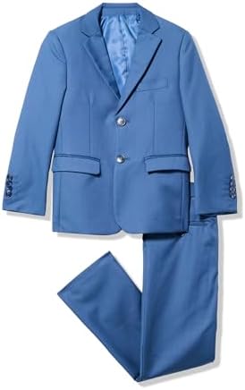 Amazon.com: Isaac Mizrahi Toddler Boy's Solid 2pc Slim Fit Wool