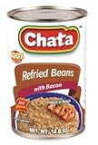 Chata Refried Beans with Bacon, 14.8 Ounce