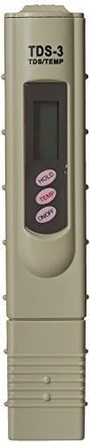 Generic TDS-003 Reli Power 3Eg Flow Pocket Digital Tds Meter + Carry Case, Ro Filter Purifier Water Quality Tester