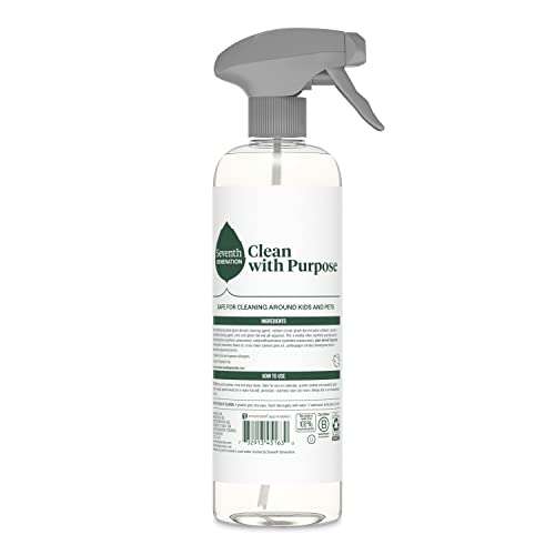 SEVENTH GENERATION ALL PURPOSE CLEANING SPRAY LEMON CHAMOMILE SCENT SURFACE CLEANER CUTS GREASE 23 OZ