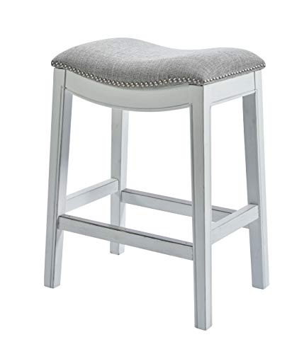 Newridge Home Goods Newridge Home Goods Newridge Home Zoey Counter Height Bar Stool White From Amazon Daily Mail