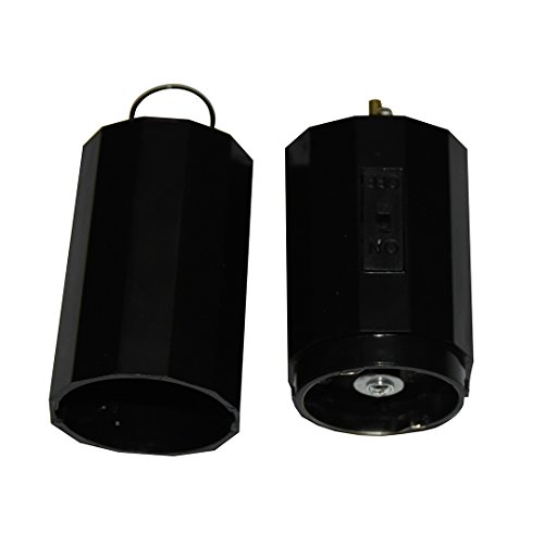 30 RPM Battery Powered Wind Spinner Black Rotating Motor