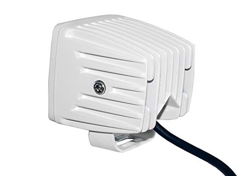 OZ-USA White 3 inch 4D POD LED Lights Spot+Flood Combo Beam Marine Boat Sailboat Yacht Ferry Airboat Fishing Vessels
