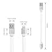 AUKEY Lightning Cable, 6.6ft Apple MFi Certified for iPhone 7, 7 Plus, 6, 6S, 6 Plus, iPad Pro and More