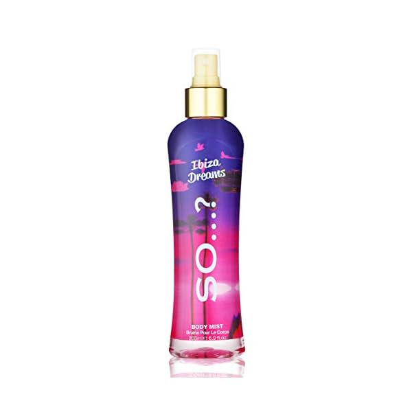 So-Summer-Escapes-Womens-Ibiza-Dreams-Body-Mist-Fragrance-Spray-200ml So…? Summer Escapes Womens Ibiza Dreams Body Mist Fragrance Spray 200ml